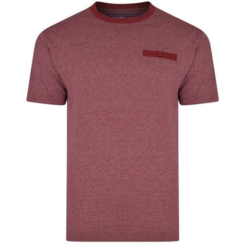KAM Twisted Weave T-Shirt Cordovan